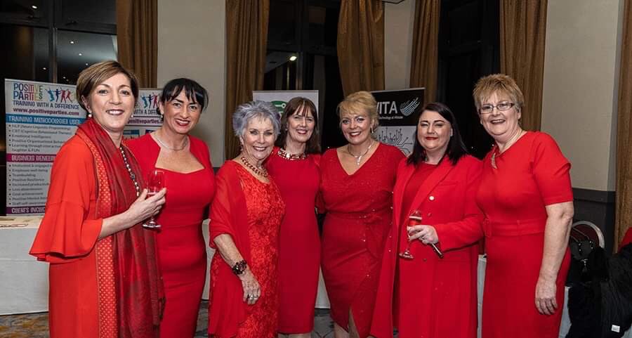 Thanks to the lovely ladies in red <a href="/AmeliaDerry/">Amelia Derry Earhart</a> <a href="/Brenda23St/">Brenda Stevenson</a> <a href="/MaureenGhee/">MaureenMcGhee</a> Brona, Ailish, Sinead and Nicole #wiegala2020