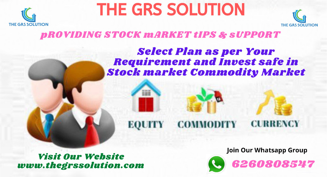 TheGRSSolution's tweet image. The #GRSSolution &amp;amp; Investment Advisor provides you Trading tips,  calls about the Indian Stock Markets with intense analysis done by our  Team of Analysts.