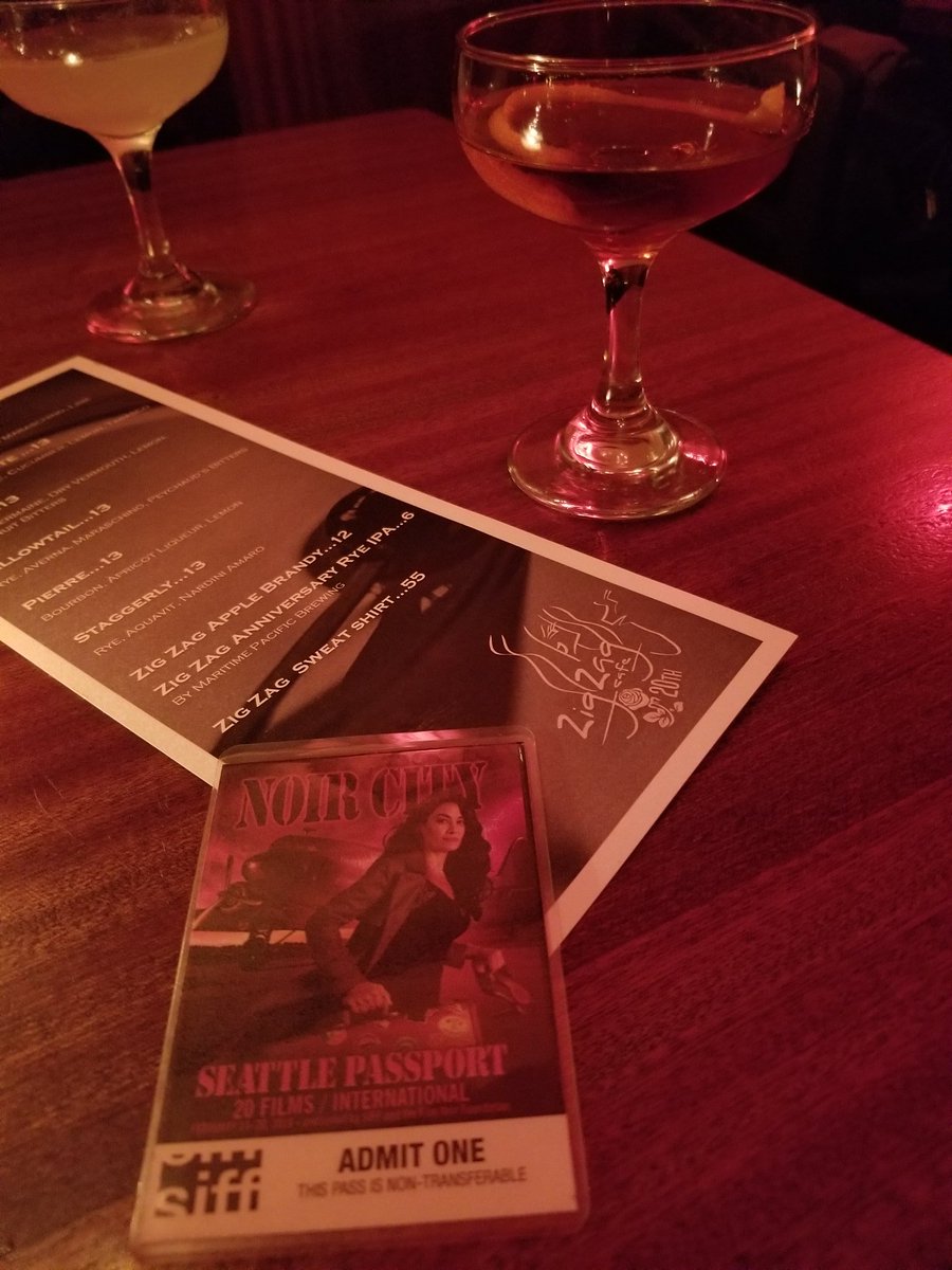 vpkeenan's tweet photo. Nothing can get me to slip out of #NoirCitySeattle early. Nothing.
Unless tonight is also the Zig Zag Cafe's twentieth anniversary.
Noir and this bar. For good or ill, they made me who I am.
#NoirCity #ZigZagCafe https://t.co/7ioXWJKxnR