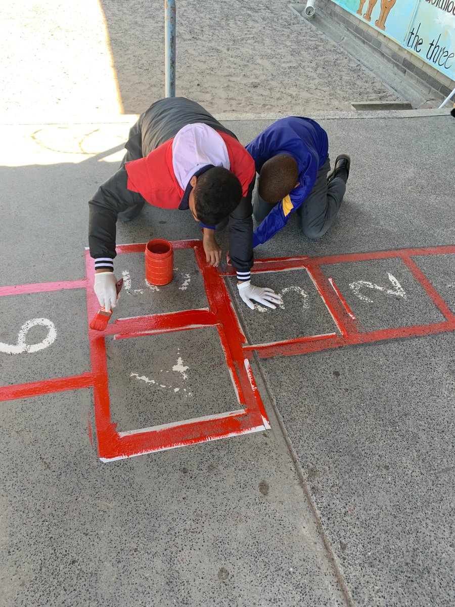 SPOTPod1's tweet photo. This year, we have had the privilege of continuing our Paint project in our schools and we decided to get some helpers too. Watch this space!
Here's to making our schools functional from within 🙌
#SPOT #SpeechTherapy #OccupationalTherapy #PaintProject #FunctionalSchools #WCED https://t.co/4mZCiQyJBc