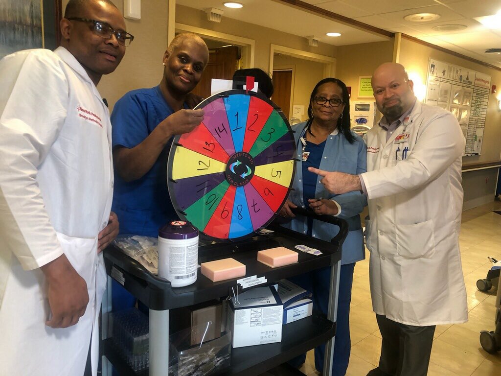 Thanks to the awesome education team at @nym_hospital for creative ways to bring new education to our awesome staff! <a href="/AshleyMattia3/">Ashley Mattia</a> <a href="/MikiColea/">Miki Marinescu-Colea🇺🇸🇷🇴</a> <a href="/ErnestoPMir/">Ernesto Perez-Mir</a>