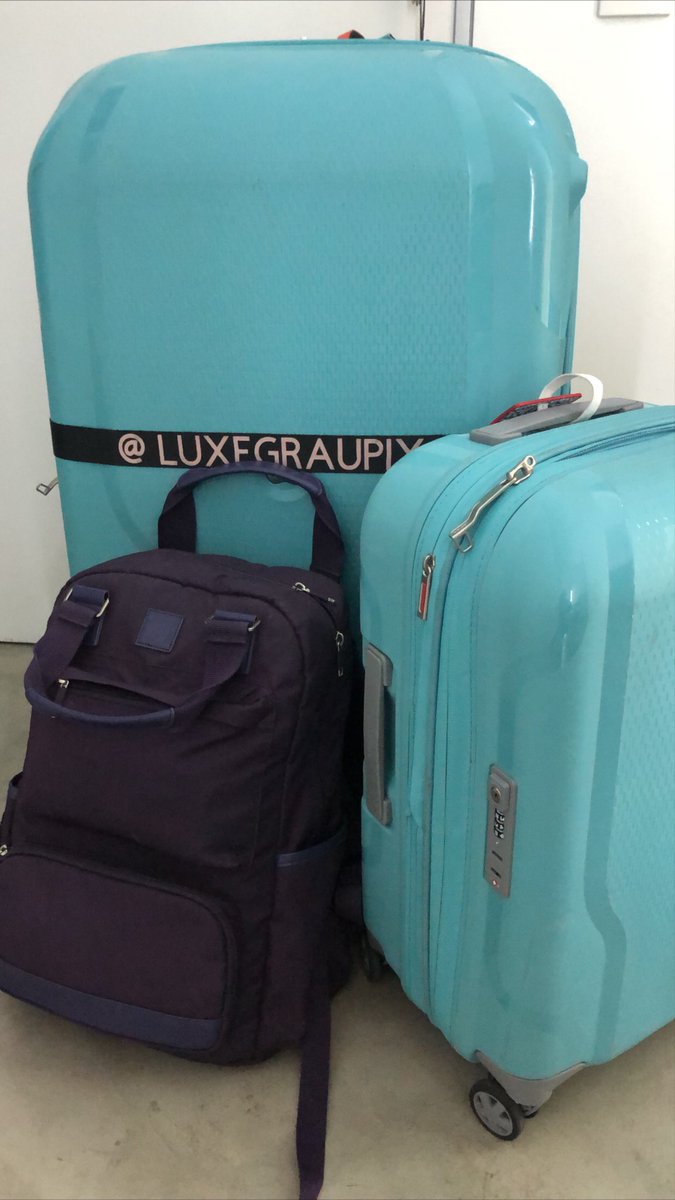 Early morning to the airport with my <a href="/DelseySpain/">DELSEY Spain</a> suitcases. Ready for my long haul flight with <a href="/TurkishAirlines/">Turkish Airlines</a> ✈️#LuxeGraupix