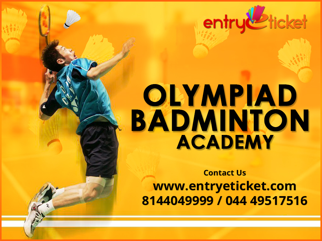 #Badminton academy in Chennai..
Join now: entryeticket.com/sports/olympia…

#badmintongame #sports #badmintoncoaching #entryeticket #Chennai
