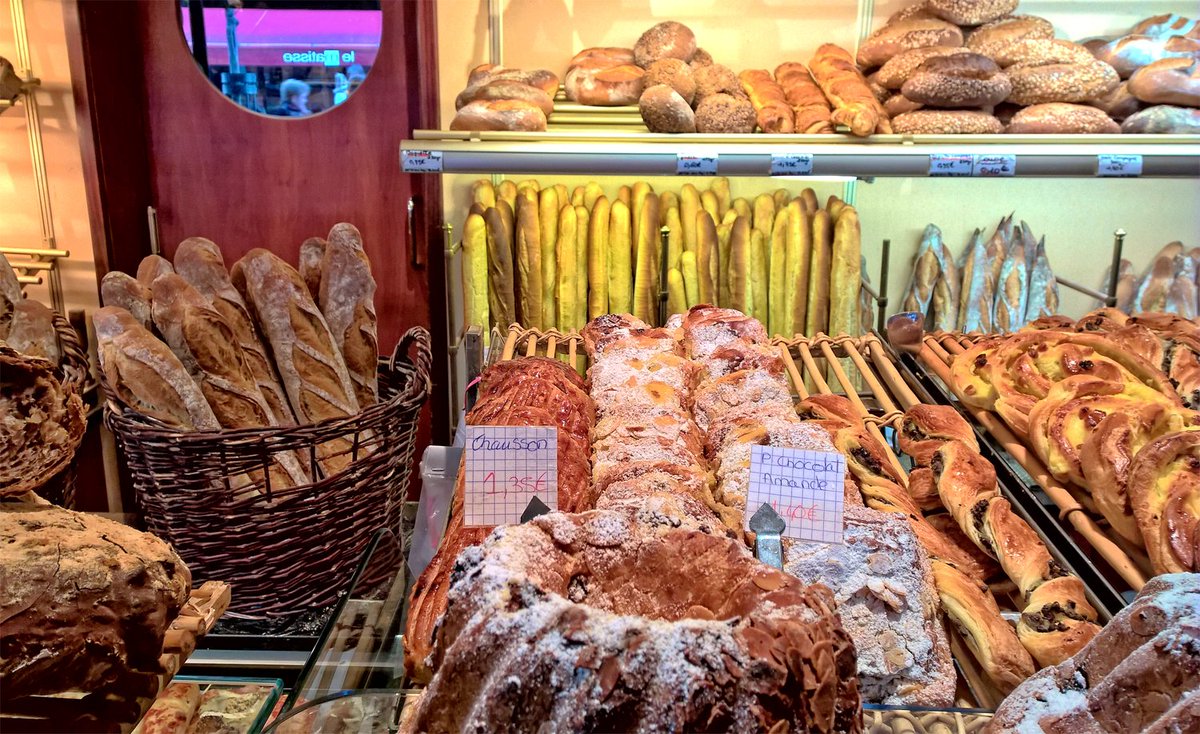 Daily #photooftheday from #France Bonjour from the boulangerie!