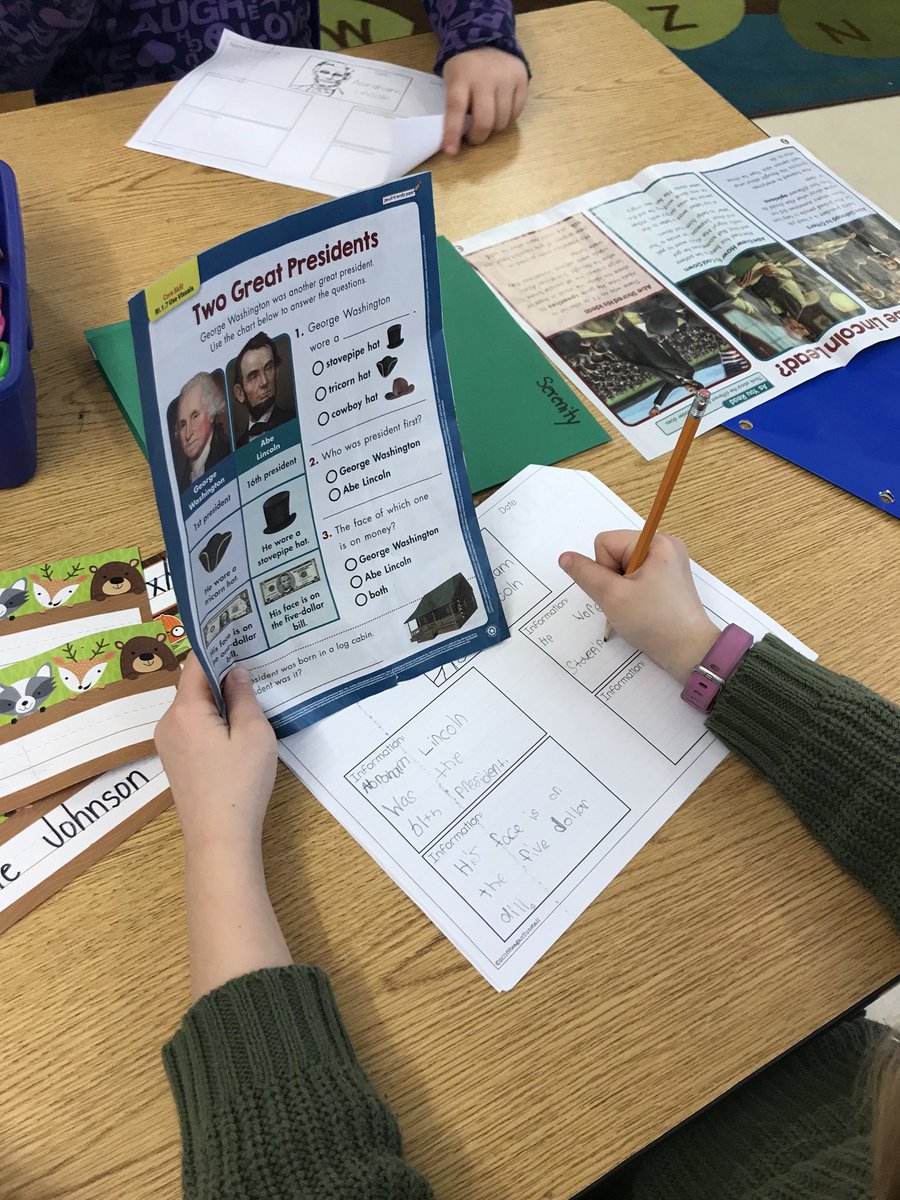 Learning more about Abraham Lincoln!