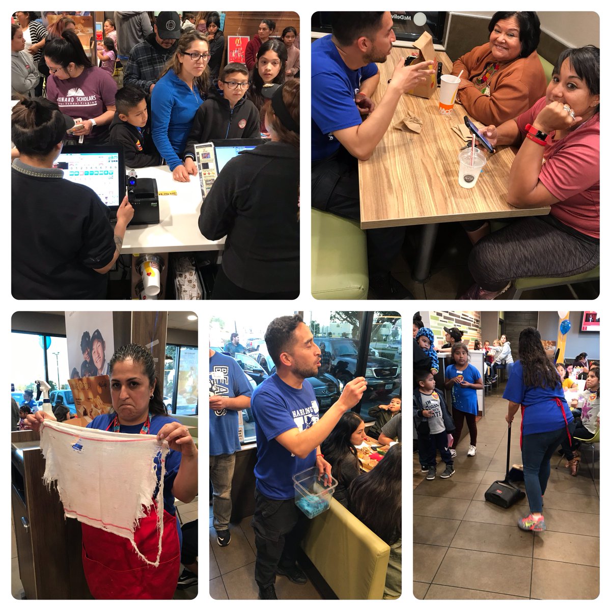 A successful night at McDonald’s! Thank you for your support!