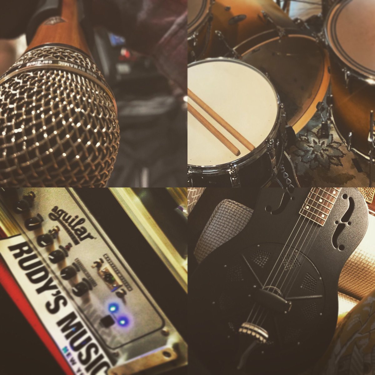 HollerHand's tweet image. New songs jam session was 🔥 Worked a couple new ones out &amp;amp; gettin’ ‘em band ready!
#songwritingsession #newmusicintheworks #moresongs #singit #strumit #hitit #letitout #rockthenroll #telefunkenmics #pearldrums #vatersticks #aguilaramp #nationalguitars