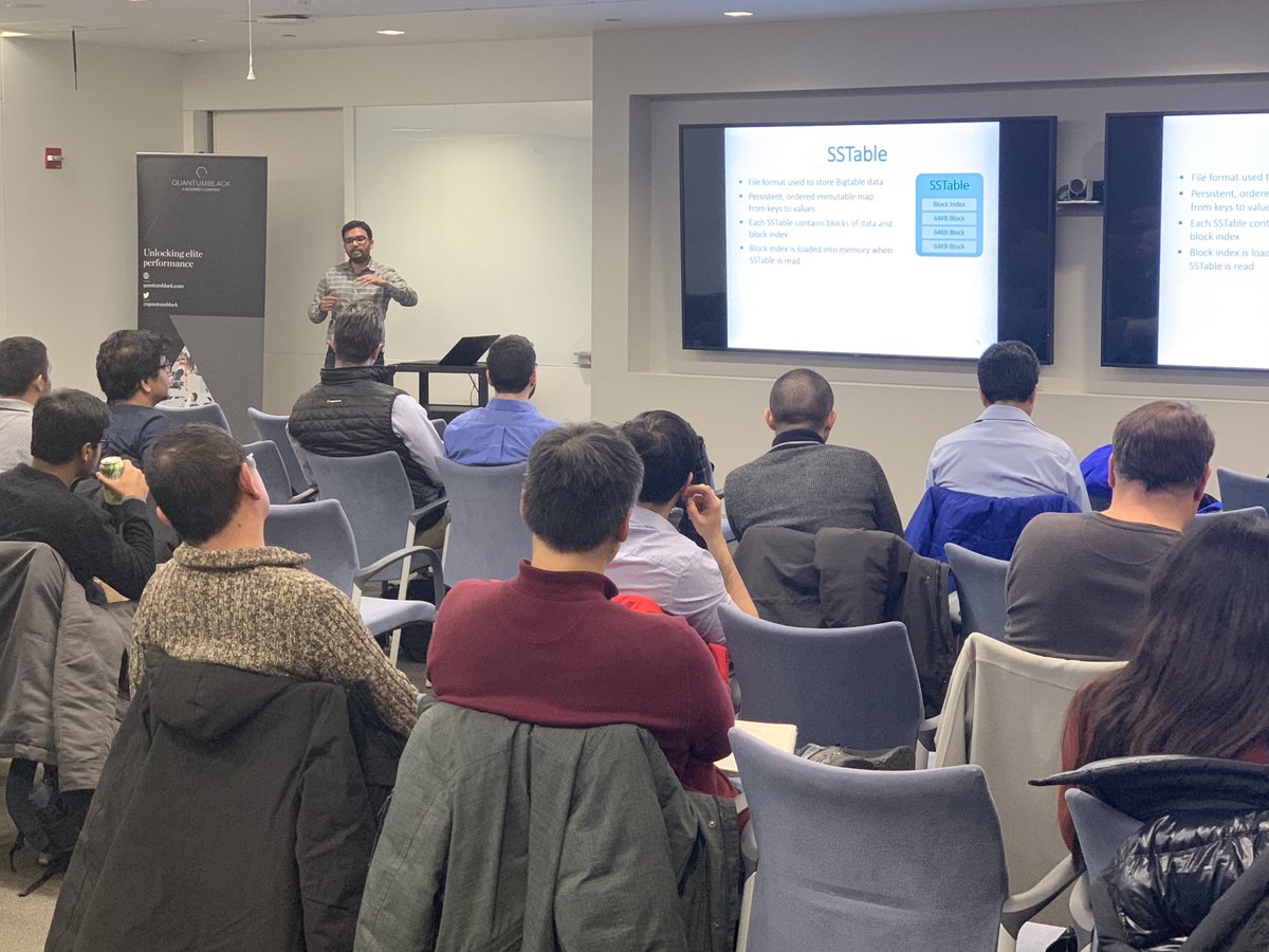 denismagda's tweet photo. Last stop on the way back to California. Ended up in a refreshing and chilly Chicago co-presenting at a meetup about @ApacheIgnite, #ApacheSpark and #GoogleBigTable. Views from @McKinsey tower are worth coming back https://t.co/TTNIhABkoA