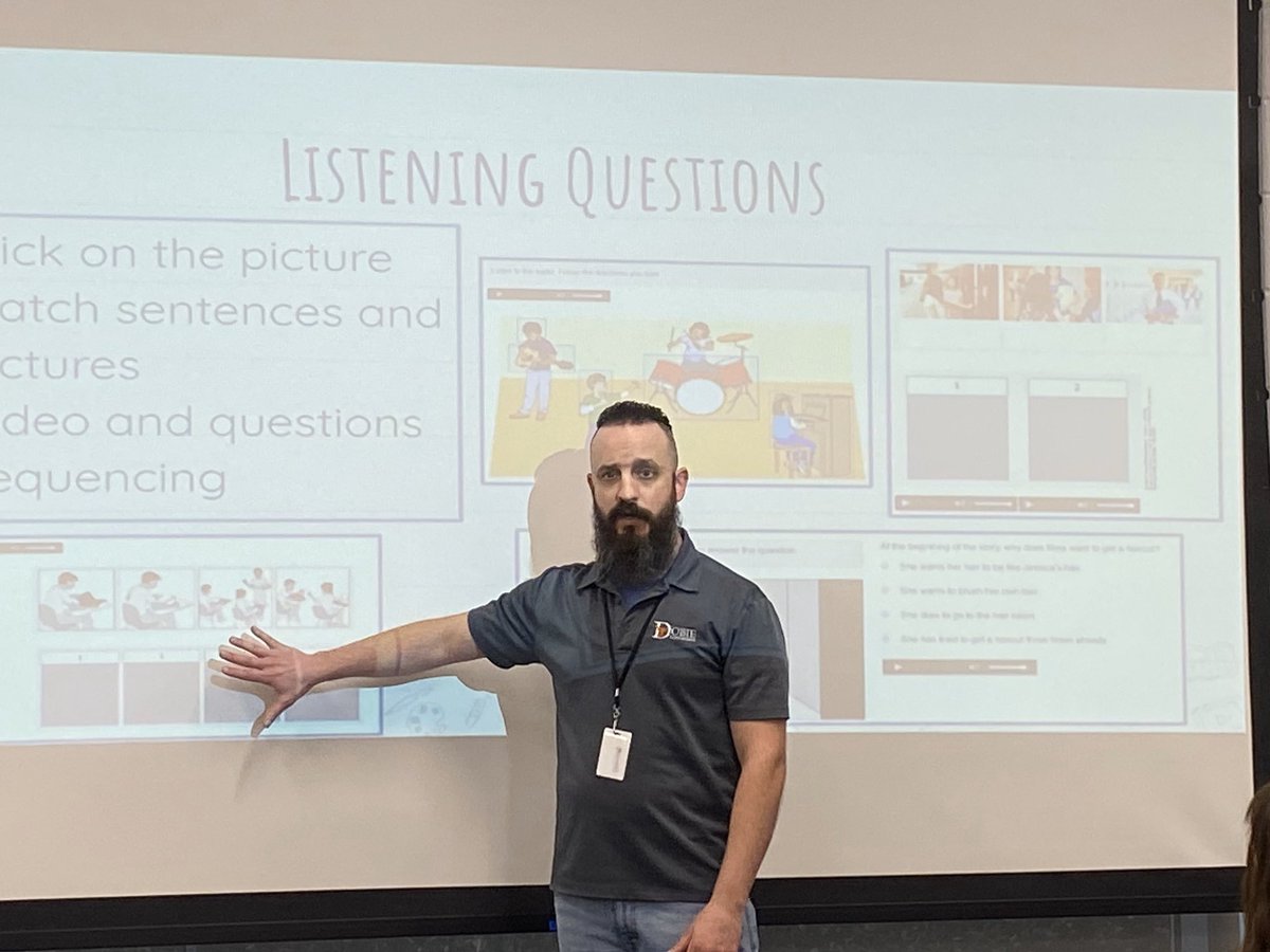 AndreaM0684's tweet photo. We had a great time working with 9th graders at our after school TELPAS Tutorial today! Students know their TELPAS scores, learned strategies, practiced on TestNav, and set goals! We had a blast working together this afternoon! @Notes_and_Noyes @PasadenaELL https://t.co/C22T9CWMy7