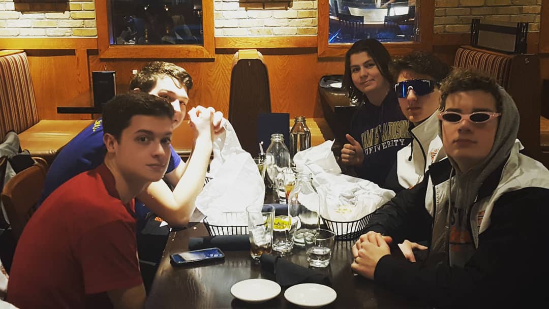BDHSSwim's tweet photo. States Dinna! All the noms. #team17 https://t.co/OOo3W8gTHo