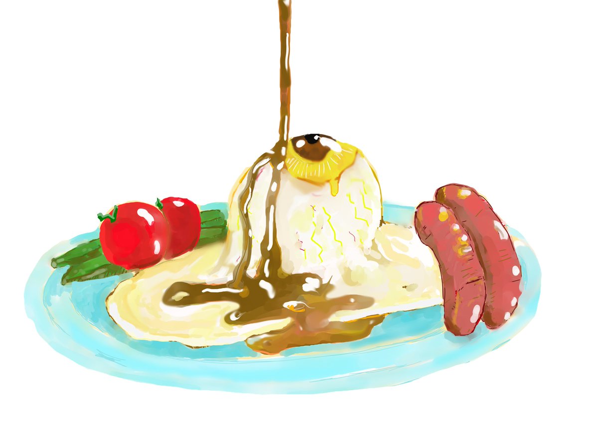 Zenart トミー V Twitter 誇張しすぎた目玉焼き 原画 描いてみたけど やっぱり気持ち悪いね グロ注意 絵描きさんと繫がりたい イラスト好きな人と繋がりたい イラスト王国 イラスト塾 イラスト 線画 イラスト通り イラスト基地 絵描き交流館 創作の狼煙