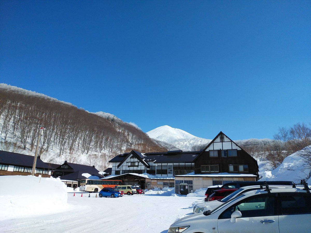 madai68's tweet photo. 気温マイナス1℃、いい天気! https://t.co/t91Oi3RcvG