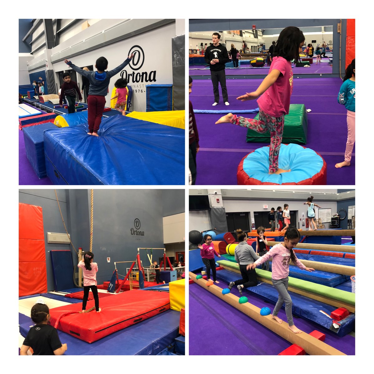 KirchnerKinders's tweet photo. We completed our gymnastics sessions at Ortona Gymnastics Club today! Students learned so many new skills over the last month and had so much fun trying new gymnastics equipment. Thank you for having us Ortona! #gradeone #bissetschool #epsb #activekids https://t.co/XnRY1tmR1v
