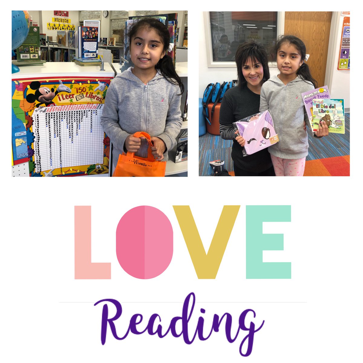 30mickeyolga's tweet photo. Wimselle was my first student to reach 30 stars.(read 150 books) Hope to have several students reach this goal this year. @_traceewilliams #libraryqueen @Dobbs_Elem @RISD_ELLS @rockwallschools https://t.co/TlnQndMXgo