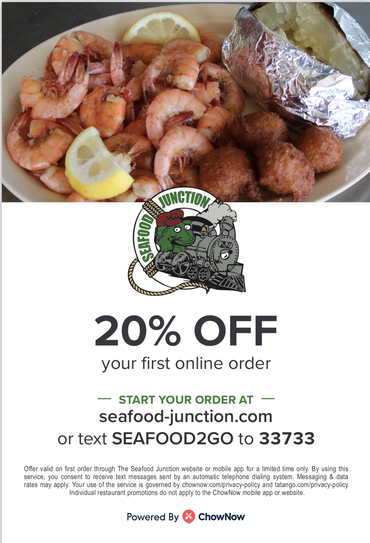 Seafood junction menu deals