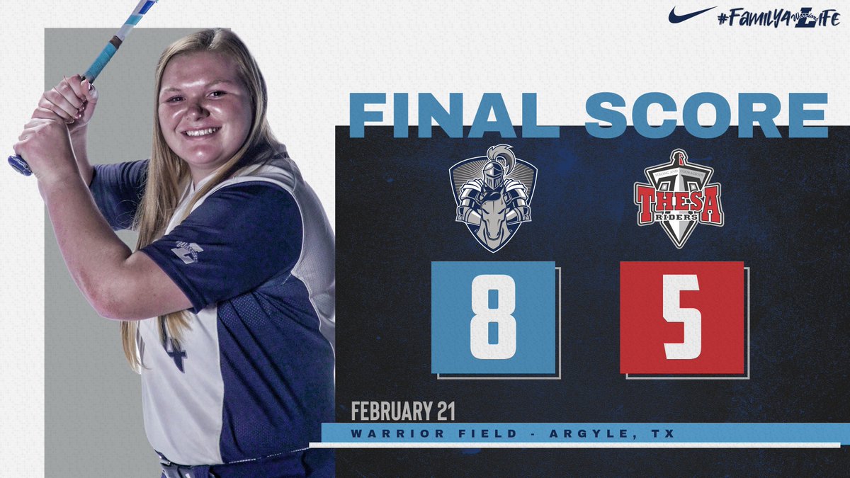 Lady Warriors beat THESA tonight at home!!