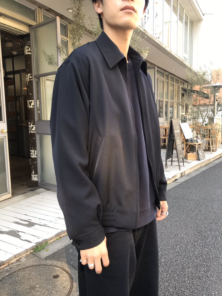 20SS comoli ウールギャバ スイングトップ