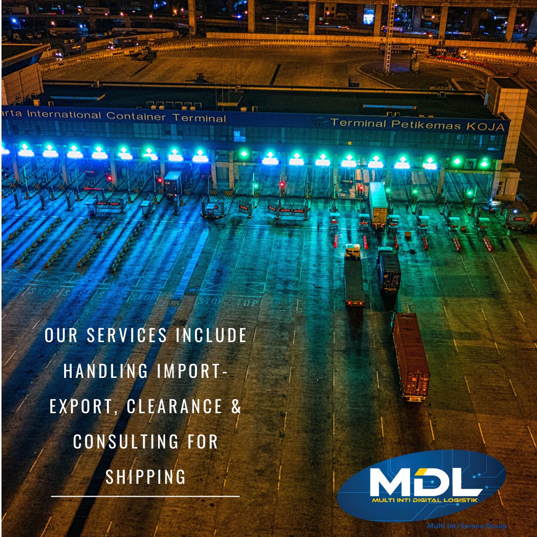 mdlogistix's tweet photo. One of our logistics services is freight forwarding #MDL #MDLogistik #export #import #crossborder #customclearance #supplychain #supplychainindonesia #logistik #logistikindonesia https://t.co/xx74xyn1Xm