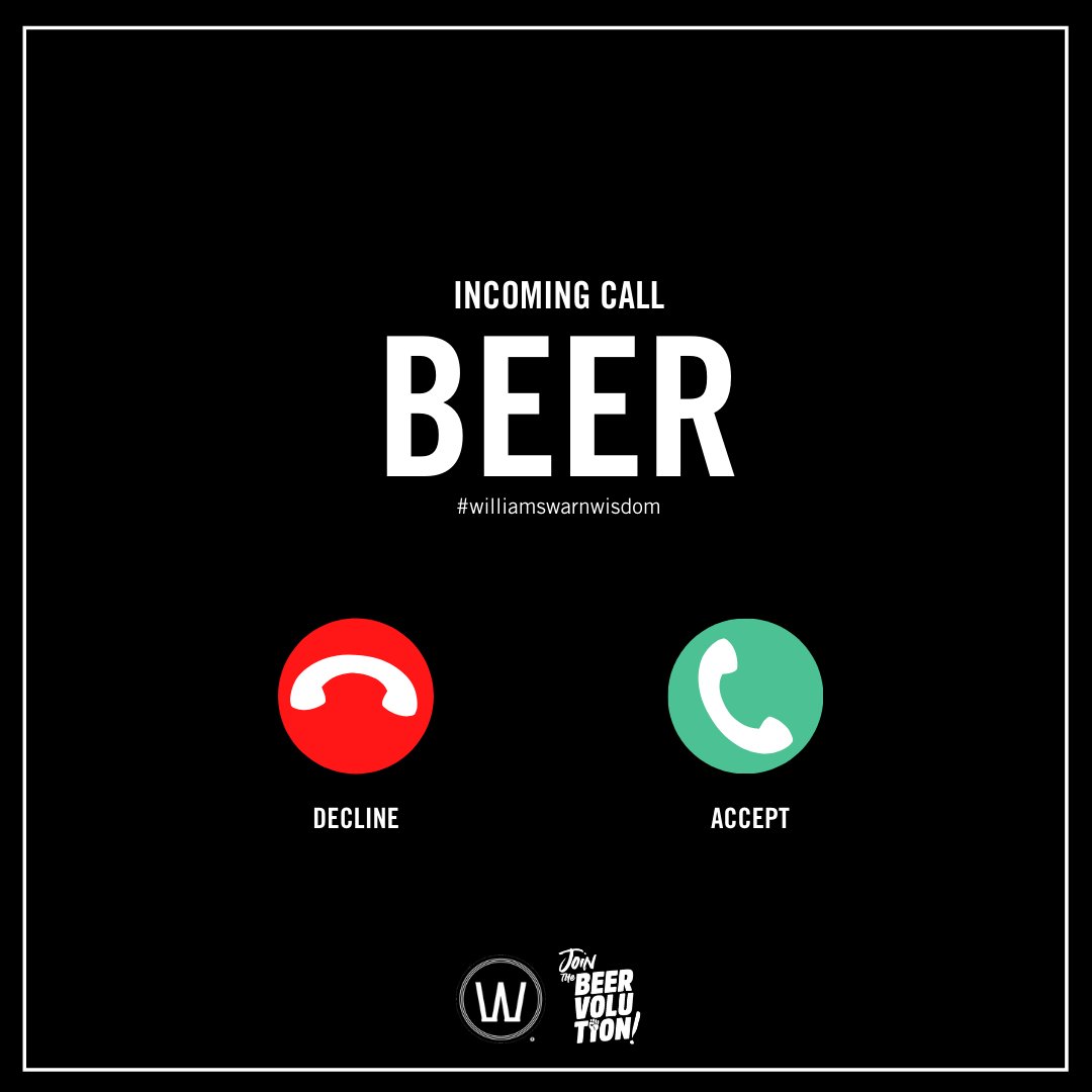 The only call you want to accept on a Friday afternoon! #dontcallme #beertime #jointhebeervolution