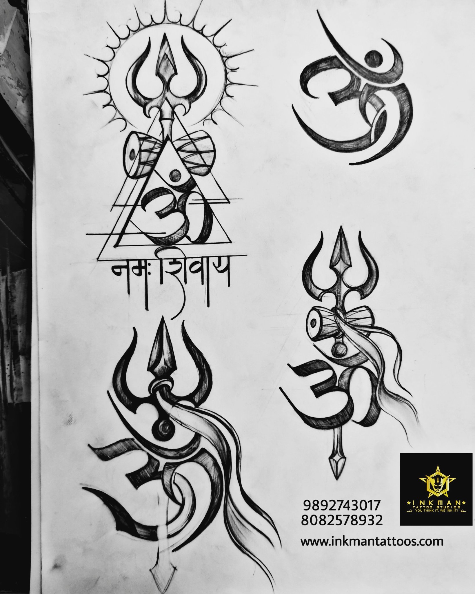 5413 Om Tattoo Designs Images Stock Photos Vectors Shutterstock
