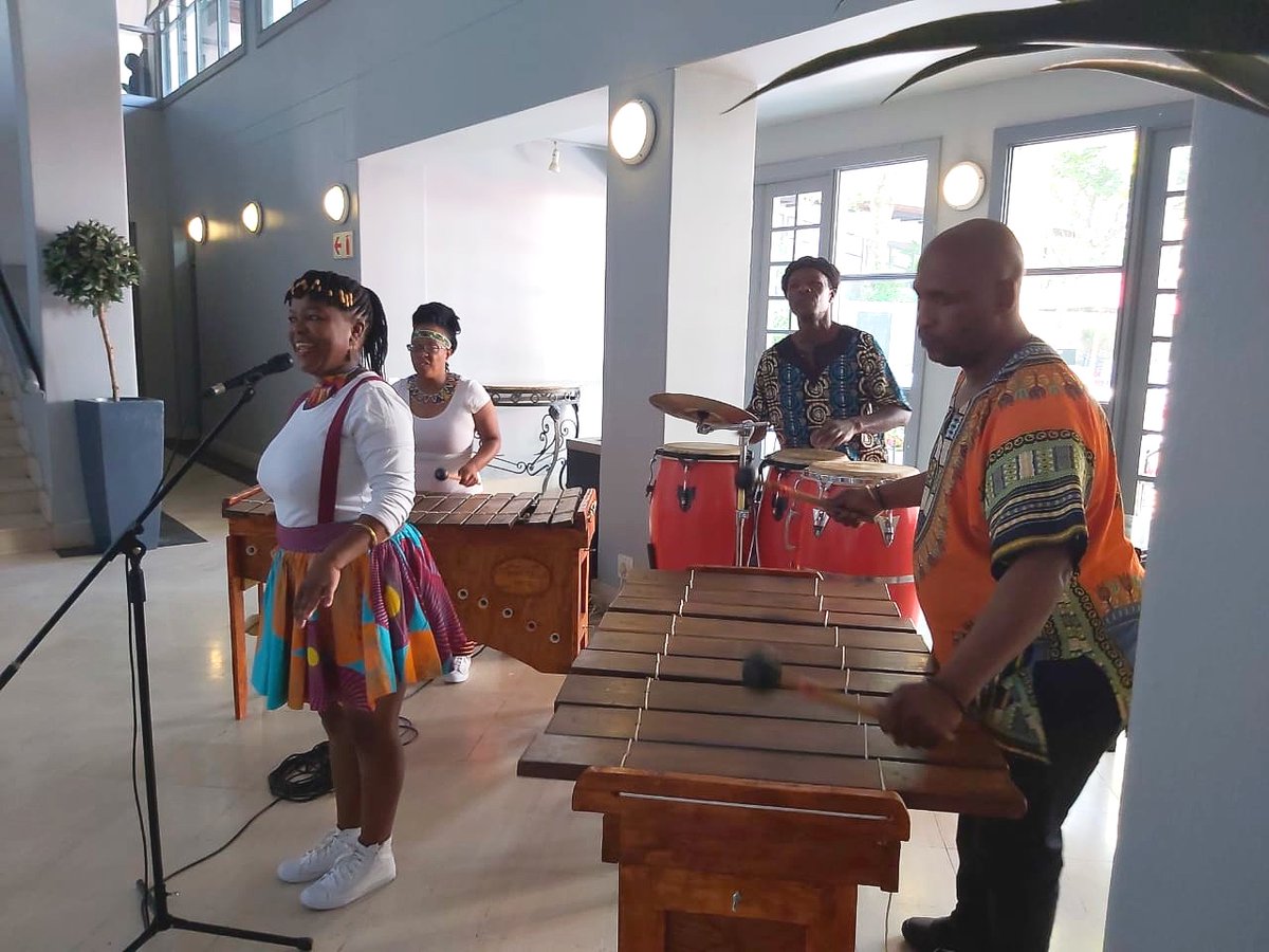 SWAACELSO2020's tweet photo. Good morning and welcome to Day 2 of #SWAACELSO2020 in #Jozi #SouthAfrica! #ProudlySouthAfrican #ConfCo

Our conference opened this morning to the wonderful sounds of The #CoralTrainMarimbaBand! #Ubuntu
Stay posted for updates from our #conference and enjoy the day! https://t.co/Qb4ZmhUcw5