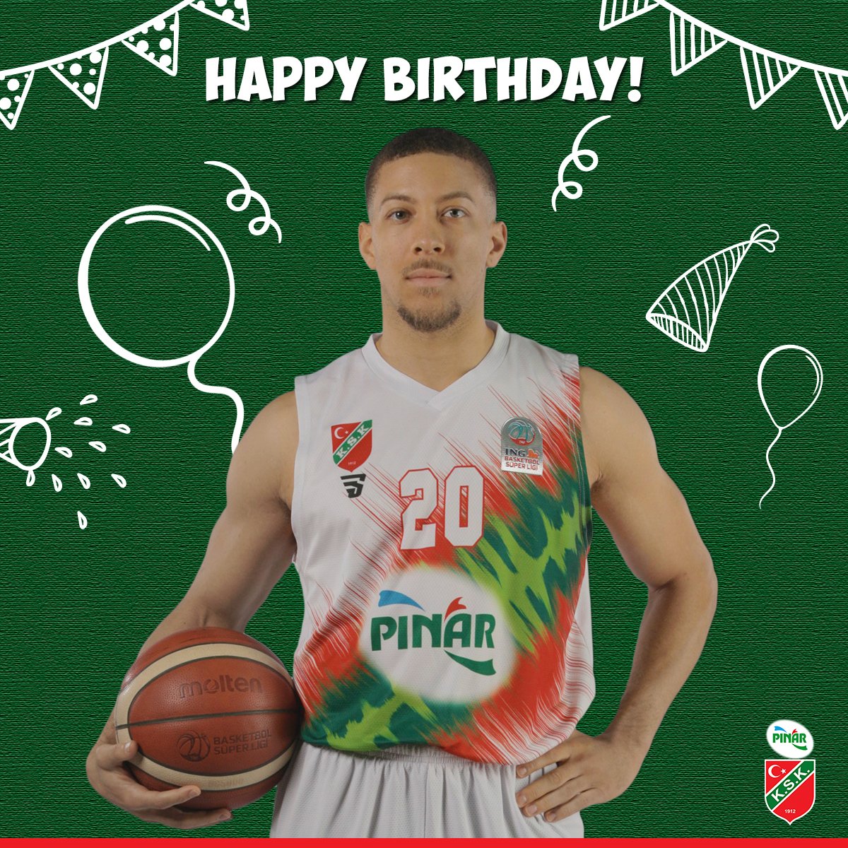 Bugün oyuncumuz Brandon Triche\in do um günü! Happy birthday Brandon! 