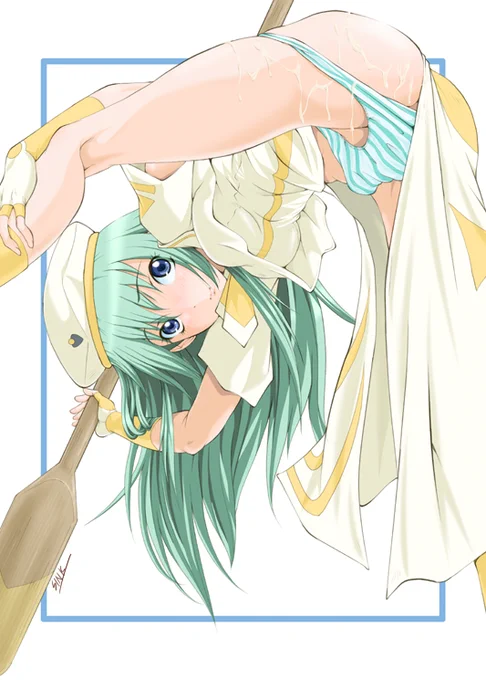 #好きなアニメをつまらなさそうに紹介する
ボート漕ぐアニメ 