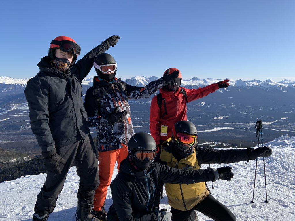 321ski's tweet photo. Greenhead College have had an awesome week with 321 Ski in Jasper, Canada #321Ski https://t.co/WltVova2jb