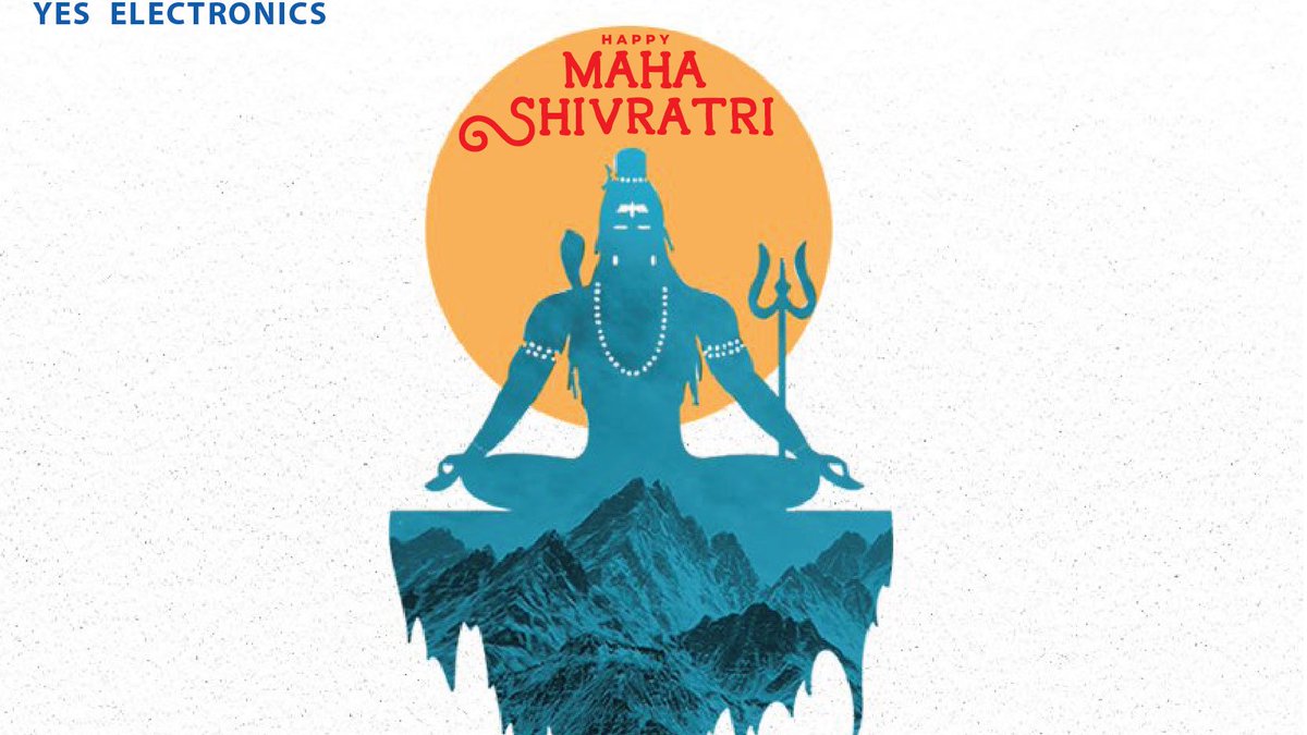 yeselectronic's tweet photo. On the Occasion of Maha Shivaratri, May the Lord bless you everything. Happy #Mahashivratri
#Mahashivratri #FridayThoughts #MahaShivRatri2020 #हर_हर_महादेव #ॐ_नमः_शिवाय #महाशिवरात्रि #Saha #yeselectronics #vadodra #Printerepair #vadodara #baroda
Website: https://t.co/ageTsvcnkf https://t.co/s2gLeB59o8