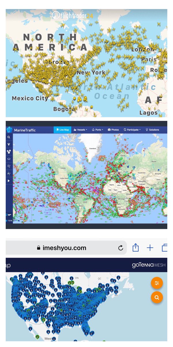 Tech_Examiner's tweet photo. @spooklonaut @trylolli @goTenna If goTenna’s are on mountain peaks, airplanes, & boats at sea, the number would be much less. I’ve personally used a Gotenna mesh to communicate 29.6 miles from a mountain peak with no relays in between.
#gotenna #imeshyou #inthemesh #meshnetwork #decentralized #Offgrid #900mhz https://t.co/UWofSWbhgB