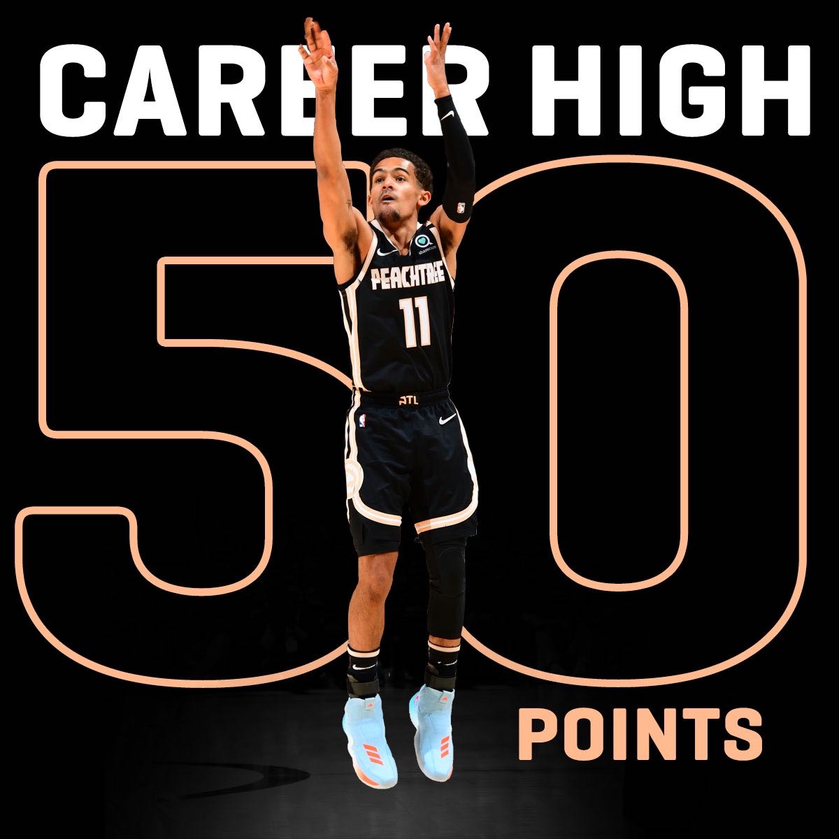 🥶 WINTER WEATHER ADVISORY🥶

Ice Trae dropped a new career-high 50 points tonight!