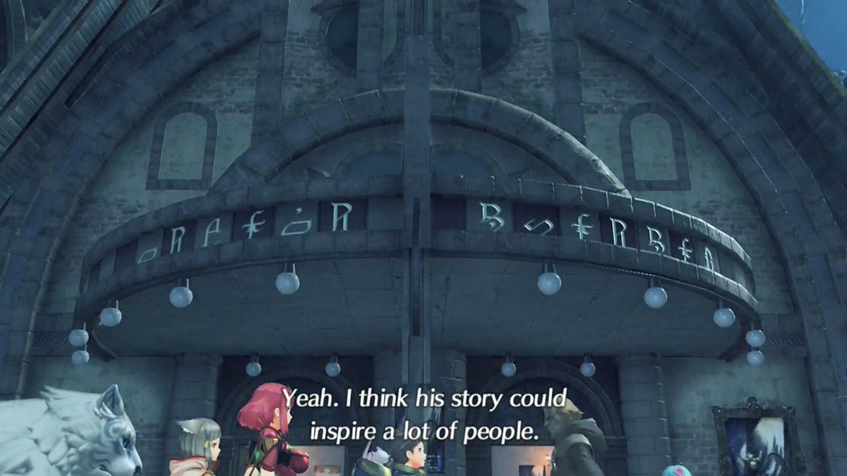 It's nice how much presence Vandham still has in the early bits of chapter 4 especially with the whole roc/suzaku bit later. It still hits me in the feels though....  #Xenoblade2