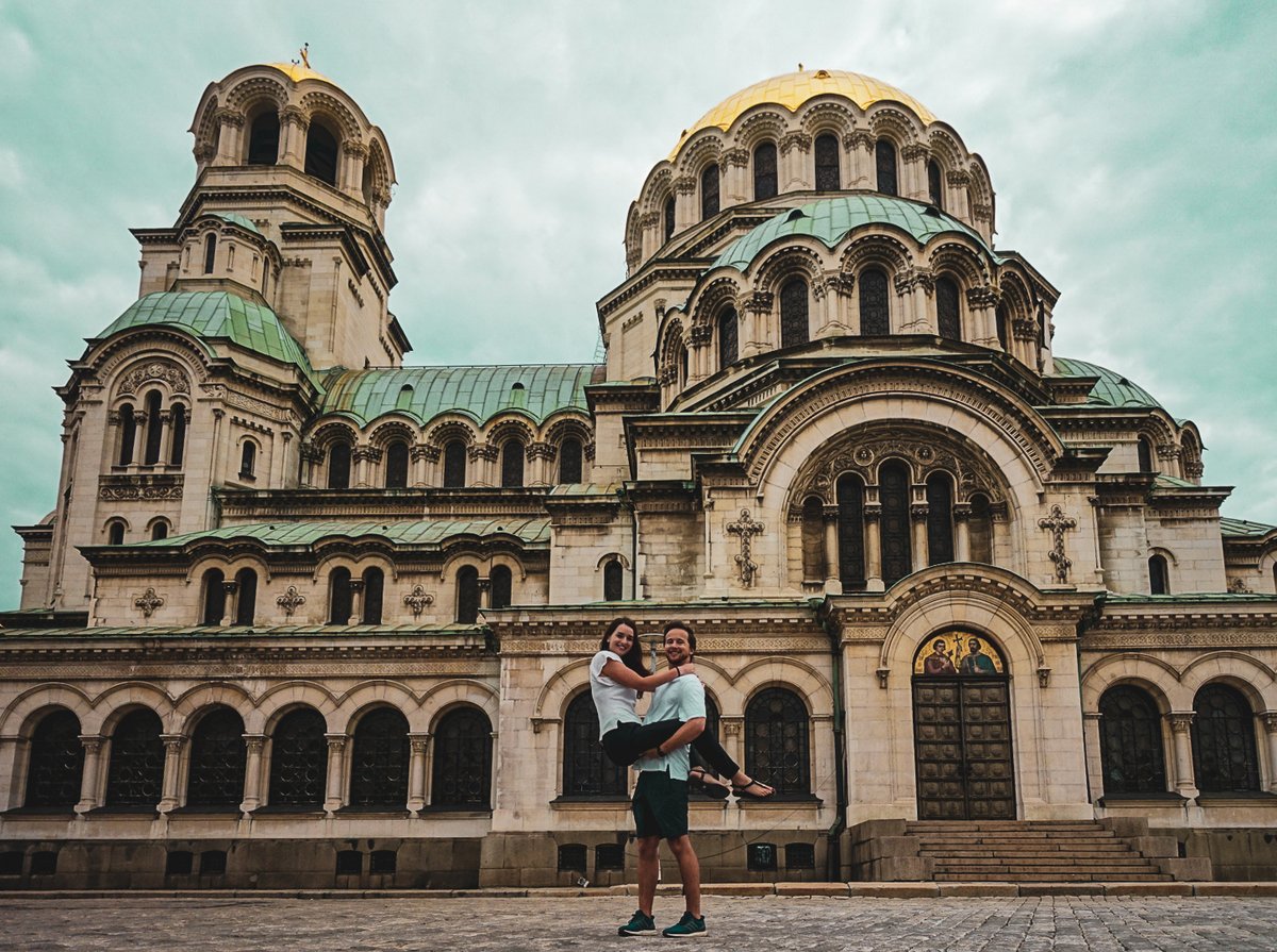 jackgabexplore's tweet photo. #TBT last July in #Bulgaria! We went to Sofia and Plovdiv and loved the architecture and friendly people 🏰 https://t.co/fLgq8B1TfM