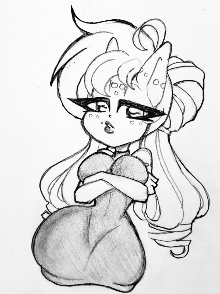 Atiernial's tweet photo. •¤• Changed up her do a little. https://t.co/B458qnlhUF