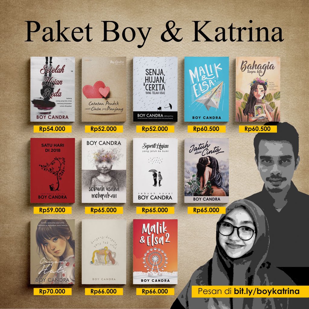 Penerbit Mediakita Untuk Yang Masih Belum Lengkap Koleksi Buku Boy Candra Dan Katrina Vabiola Link Pemesanan T Co Sdfmj6dyww Beli3bayar2 T Co Lv9kfr6anv Penerbit Mediakita Untuk Yang Masih Belum Lengkap Koleksi Buku Boy Candra Dan Katrina Vabiola Link Pemesanan T Co Sdfmj6dyww Beli3bayar2 T Co Lv9kfr6anv