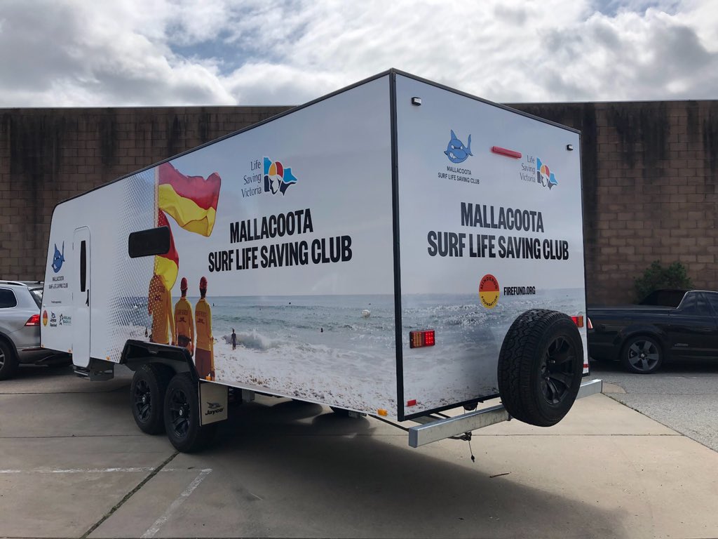 Before &amp; after. Huge thanks to Twiggy Forrest &amp; Minderoo Foundation for working with Jayco to secure a van for Mallacoota SLSC volunteers who lost their gear in the bushfires. Woolamai &amp; Lakes Entrance SLSCs also raised cash. <a href="/minderoo/">Minderoo Foundation</a> <a href="/SLSAustralia/">Surf Life Saving Australia</a> <a href="/LifeSavingVic/">Life Saving Victoria</a> #lovegippsland