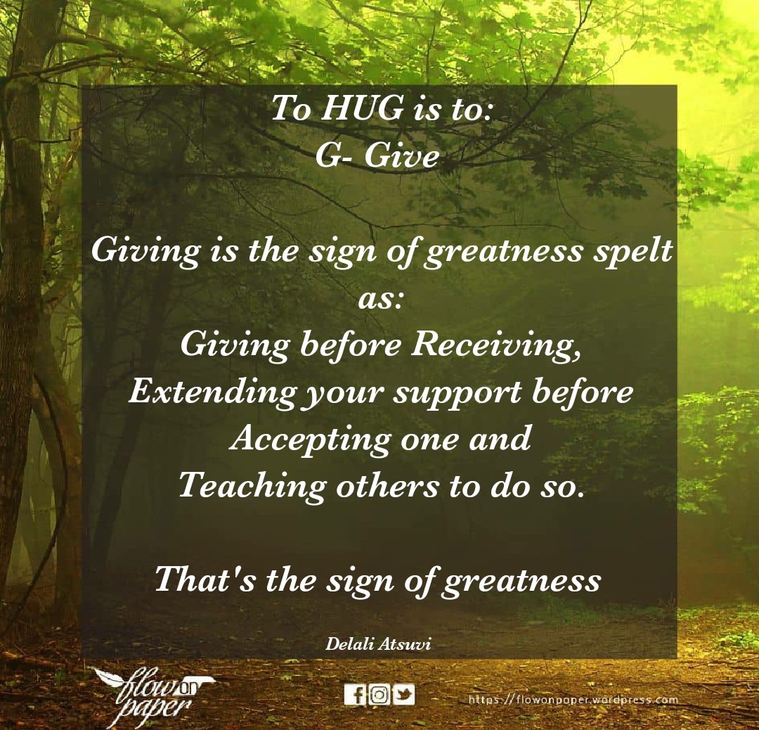 _flowonpaper's tweet photo. The hand that gives is the gateway to the blessings of receiving. #charity #givingback #Help #flowonpaper https://t.co/Ge4gEyH4KB