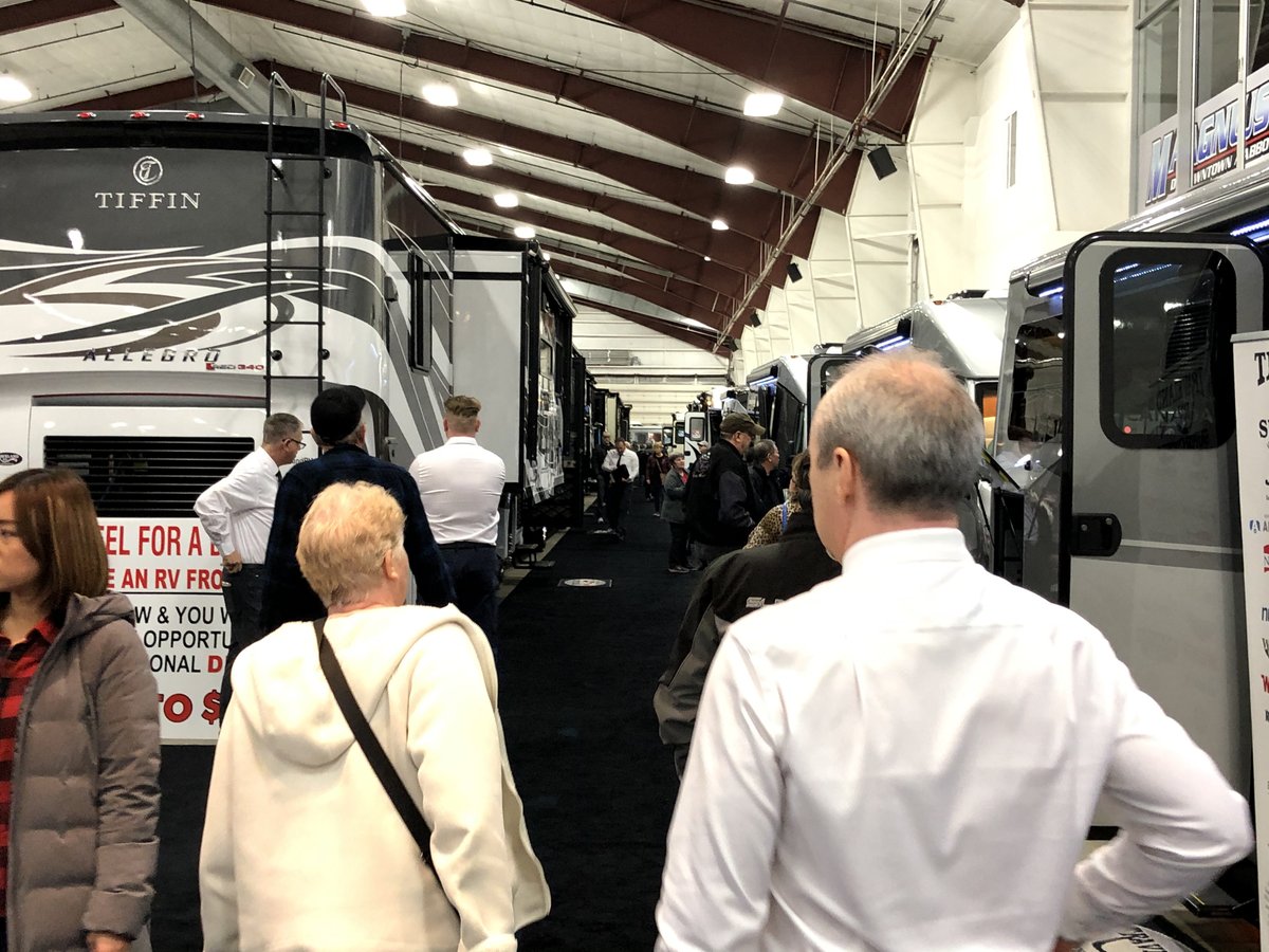 Day 1 of the 2020 Earlybird RV Show is in the books! If you didn’t get a chance to take in all the action today—never fear. We’re back tomorrow and through the weekend. Visit earlybirdrvshowbc.tix123.com for tickets #RVLife #RVShow #GoRVing