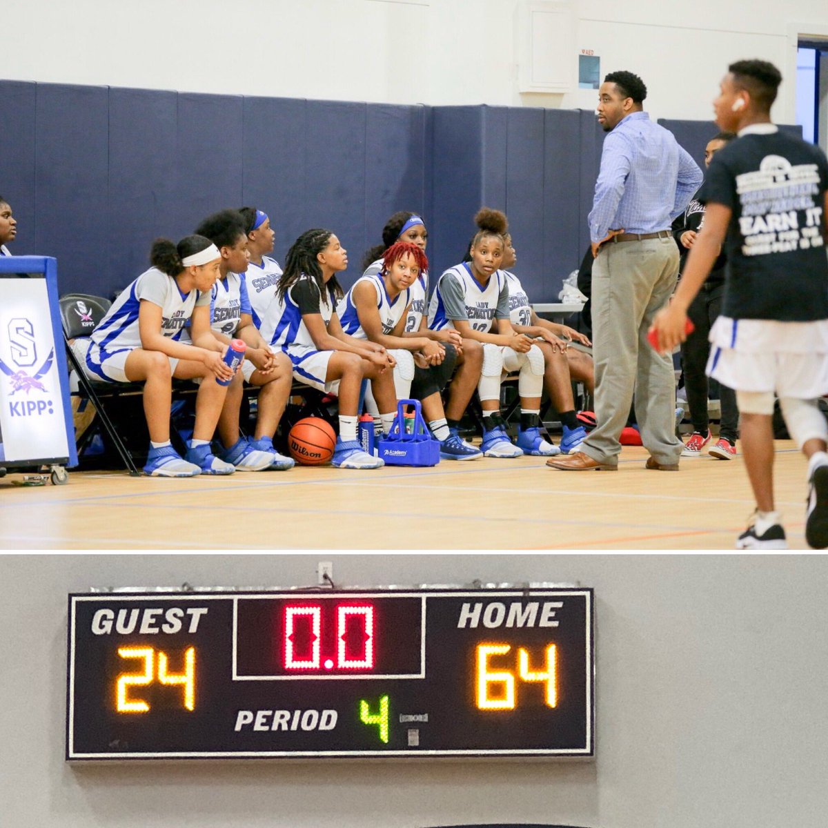 KippGbb's tweet image. Great semi finals win yesterday. We will be back in the championship finals this Saturday at Rice University @ 11am. #ladysenators #unstoppable #goingback2back