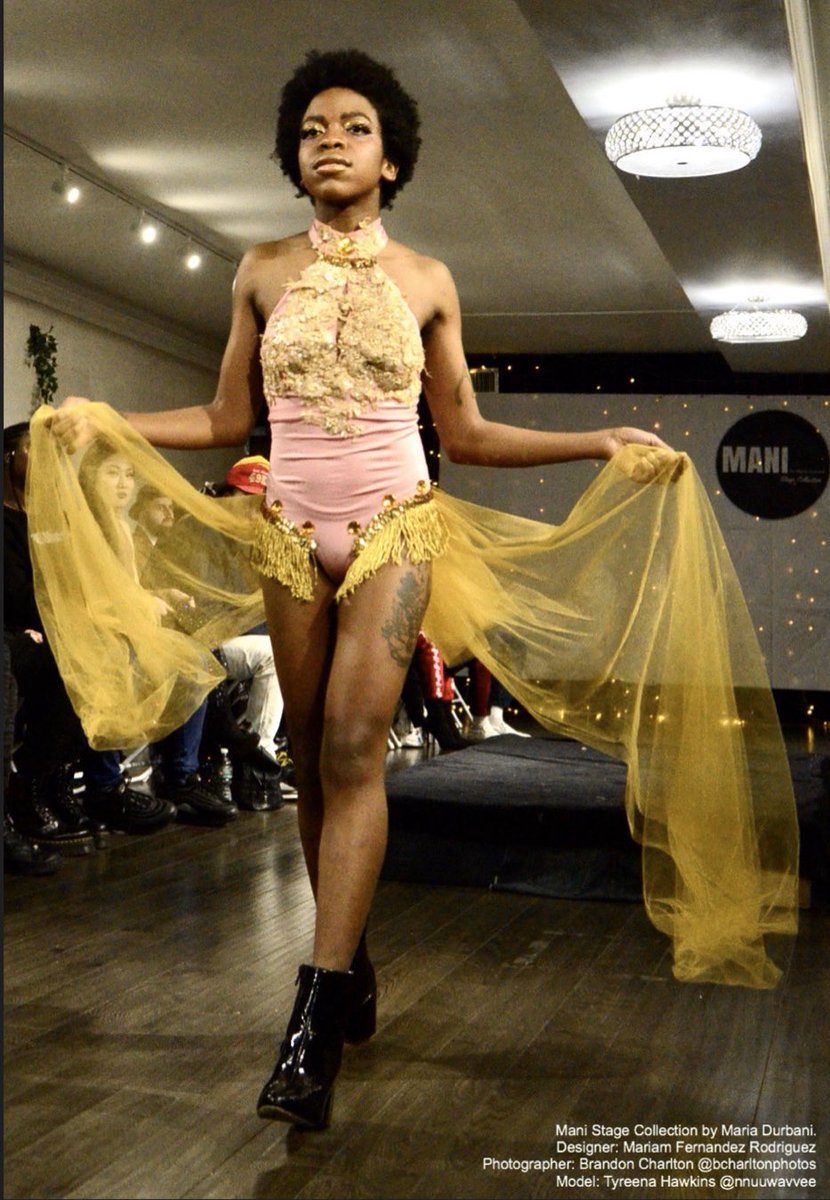 manicollections's tweet photo. Mani Stage Collection. Fashion by Maria Durbani. Designer: Mariam Fernandez Rodriguez. Model: Tyreena Hawkins . #music#musician#show #fashionshow #BLESSED🙏#mani #runway #mariamfernandezrodriguez  #runwaymodel  #runwayfashion #walk #runwaywalk #mariadurbani https://t.co/kADi7toN7I
