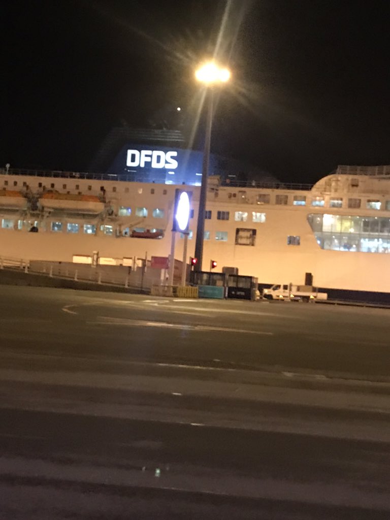 Mr_Rackham's tweet photo. Good morning. Just about to board the 6.45am ferry crossing back to the UK. @decski2020 @followDECTC https://t.co/XlwKWcXWYA