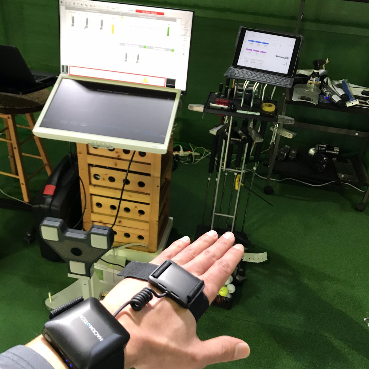 GOLF_LAB_GS's tweet image. HACK MOTION と PuttLab 、さらにGEARS で色んな事がわかります。

#hackmotion #puttlab