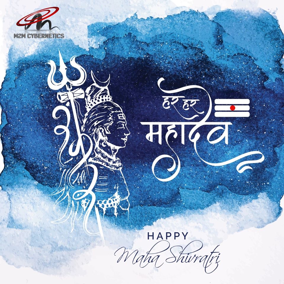 M2mCybernetics's tweet photo. On the occasion of #MahaShivratri, may the lord Shiva bless you everything that you want in your life.

#Shivratri #LordShiva #MahaShivRatri2020 #M2MCybernetics #DigitalIndia #SmartIndia https://t.co/DmCZuB13t3