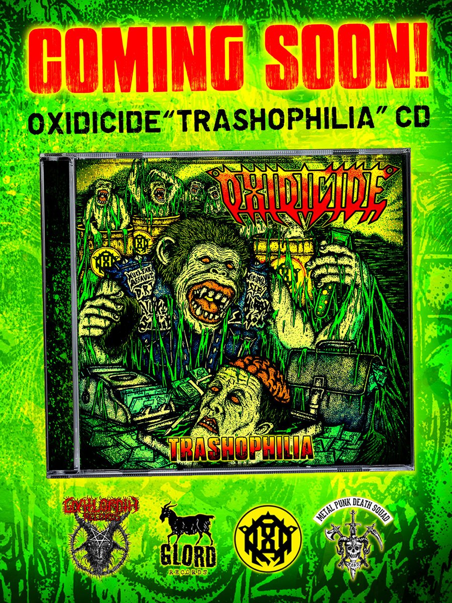 oxidicide's tweet photo. OXIDICIDE ''TRASHOPHILIA'' 1ST DEBUT FULL LENGTH ALBUM COMING SOON! https://t.co/wfcB8roOA8