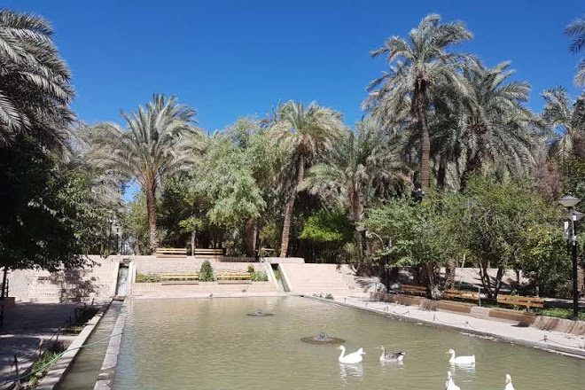 Going to another garden tonight in my Iranian cultural heritage site thread. Bagh-e Golshan, in Tabas in eastern Iran. Even though it's located between two salt deserts it has an abundance of water thanks to its Persian qanat water system. There's even some pelicans living there.