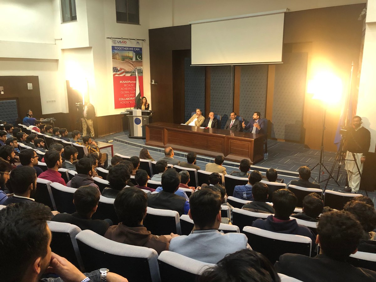 Research_NUST's tweet photo. An programme by @PTVNewsOfficial held at #USPCASE @Official_NUST with panelists @saarbab, @IRastgar & @TechOne_NUST discussed the importance of small #businesses at #incubation centers, #Govt #policies regarding it, engagement of #private sector & promoting the #IT sector. https://t.co/UIC4d65XyJ