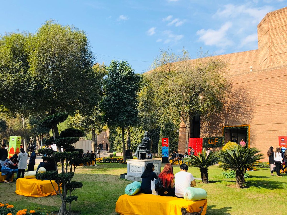 AlhamraLAC's tweet photo. All set for Lahore Literary Festival 2020 #LLF #Day1 Highlights #Alhamra @AlhamraArtCentre #LAC #LahoreArtsCouncil #festival #discussions #talksessions https://t.co/e5VZIdfFZs