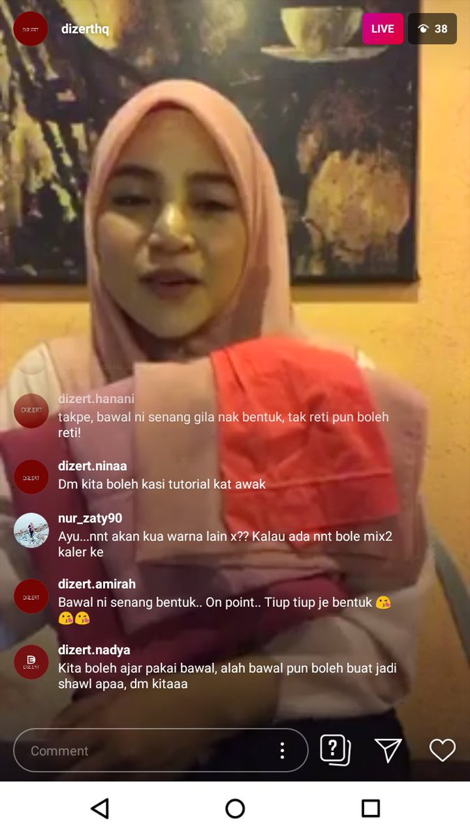 dddyleo's tweet photo. Semalam #DIZERTLAUNCH! Dan semalam juga LIVE di ig dizerthq. @ayuazizz founder #DIZERT. Beli #DIZERT, dpt 3 helai + Snowcap. Snowcap tu free gift kita bagi. Best tak? Harga kita bagi rm100 exc postage. Material dah best! Takkan nak tngok org lain lawa dulu? Jom DMs dira utk beli! https://t.co/rAQVlVvWwS