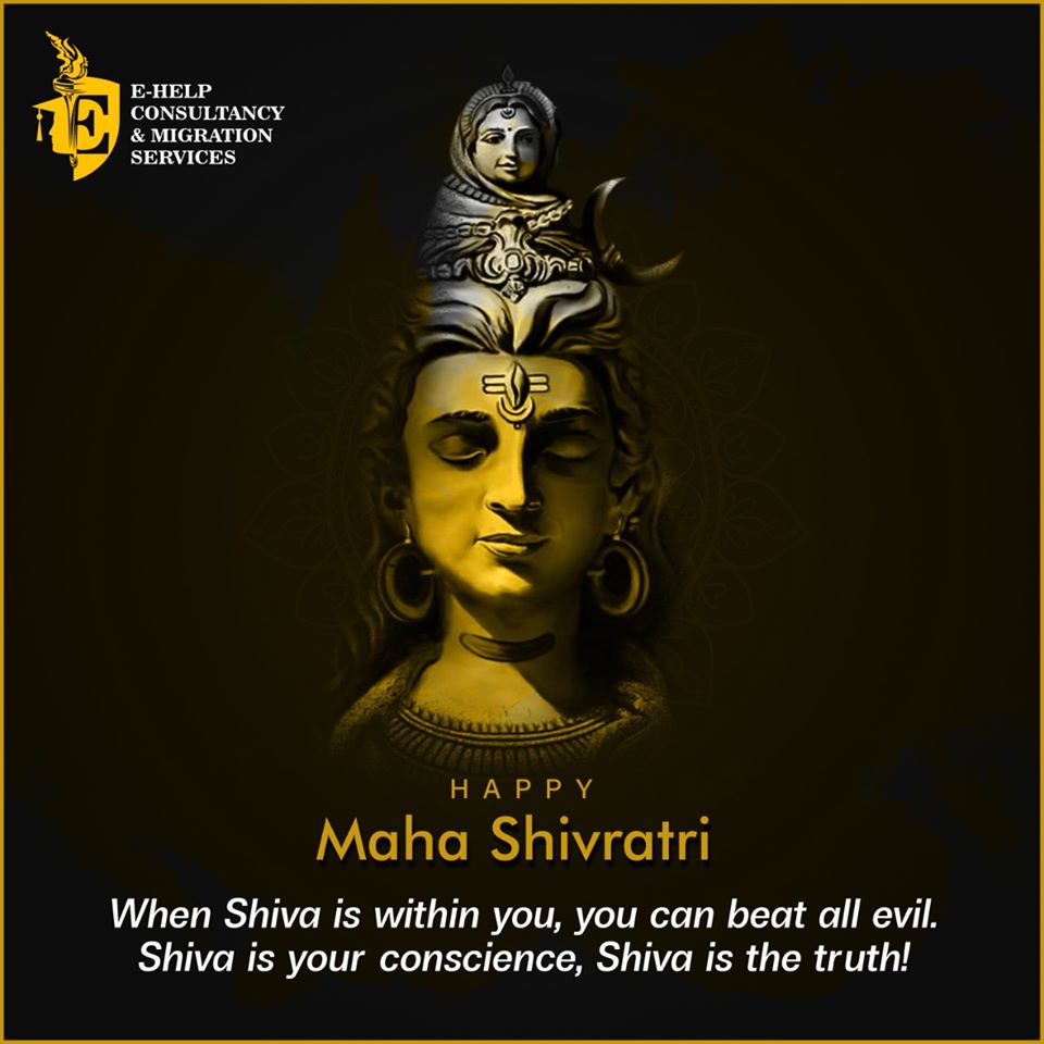 This Shivratri may Shivji shower his blessings on all of you! Happy #MahaShivRatri2020

#ehelp #ehelpconsultants #visaconsultants #migrationconsultant #education #visa #visagrant #visasuccess #australiaPR #ehelpindia #ehelpconsultantsindia #australianvisa #australiavisa