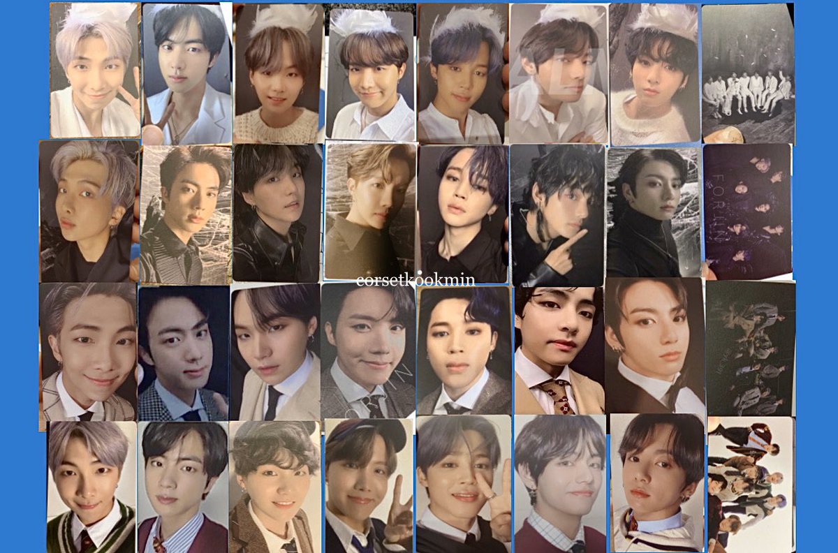 MAP OF THE SOUL: 7 VERSION 1-4 FULLSET 32 ALBUM PHOTOCARDS

individual pics credit to karmys💜
#btsON #MOTS7isComing #mots7 #MOTS7SWEEPSTAKES #WeONWithBTS #MOTS7album #btsphotocards #motsphotocards